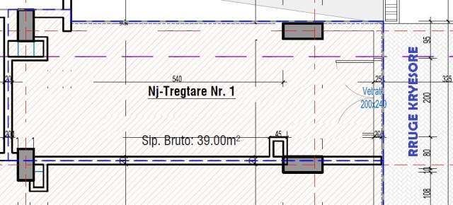 Tirane, jepet me qera dyqan Kati 0, 39 m² 550 Euro (Rr. “Nexho Konomi” Pallati I bardhe , Astir)
