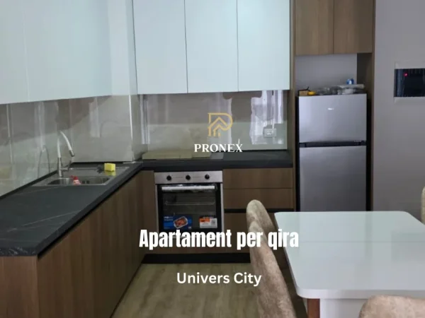 Tirane, jepet me qera apartament 2+1 Kati 2, 75 m² 500 € (Univers City)