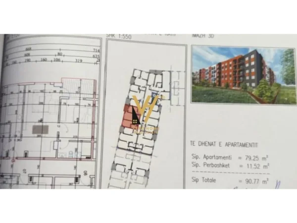 Tirane, shitet apartament 2+1+Ballkon Kati 3, 90 m² 99.000 € (PASKUQAN)