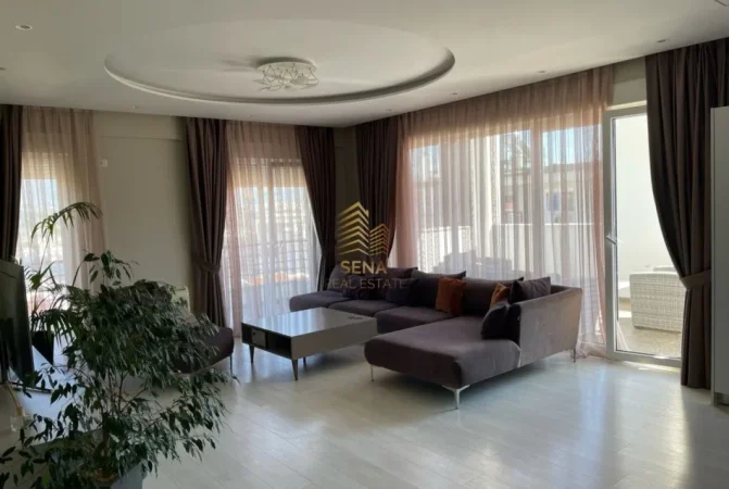 Tirane, jepet me qera apartament 3+1+Ballkon Kati 4, 187 m² 1.400 € (Liqeni i Thate)