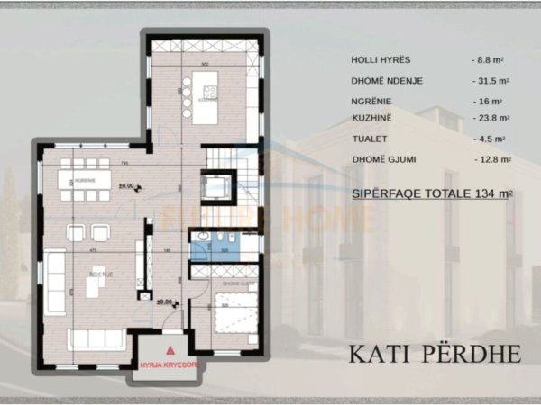 Tirane, shitet Vile 4+1 Kati 0, 134 m² 1.100.000 € (Farke)