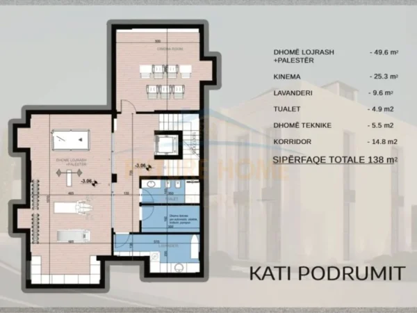 Tirane, shitet Vile 4+1 Kati 0, 134 m² 1.100.000 € (Farke)
