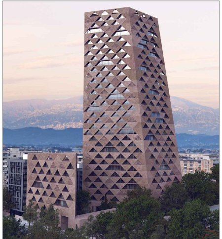 Tirane, shitet 3+1+Ballkon Kati 19, (Tirana Tower)