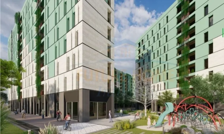 SHITET APARTAMENT 2+1 TEK RIVERSIDE RESIDENCE