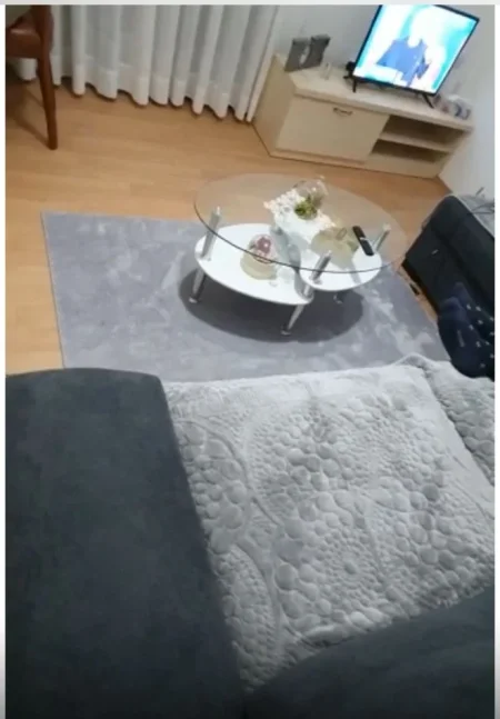 Tirane, jepet me qera apartament 1+1+Ballkon Kati 4, 65 m² 450 € (PERBALLE DELIJORGJIT)