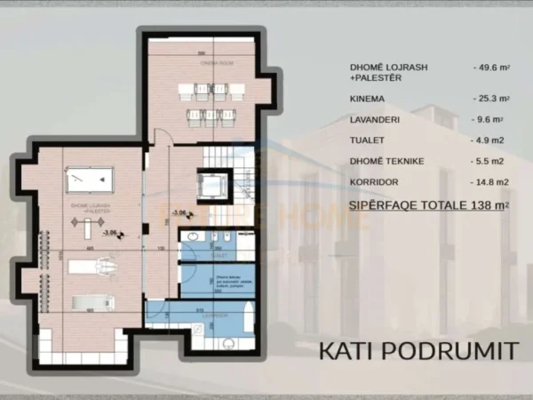 Durres, shitet Vile Kati 0, 507 m² 1.100.000 € (Farke)