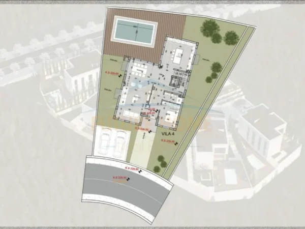 Durres, shitet Vile Kati 0, 507 m² 1.100.000 € (Farke)