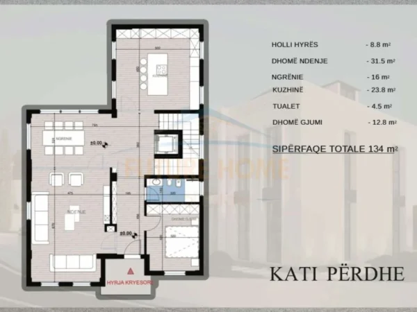 Durres, shitet Vile Kati 0, 507 m² 1.100.000 € (Farke)