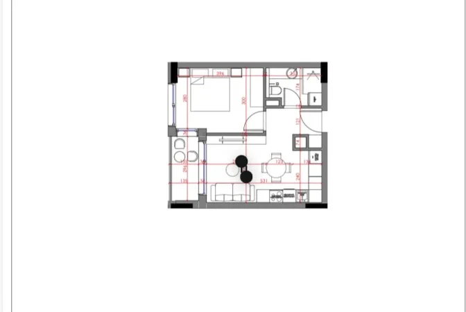 Tirane, shitet apartament 1+1 , 58 m² 52.535 € (Rr Lidhja e Prizrenit)