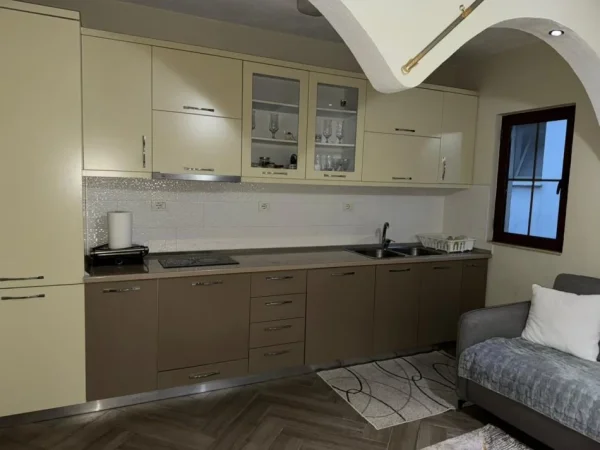 Tirane, jepet me qera apartament 1+1+Aneks+Ballkon Kati 1, 76 m² 400 € (ne rrugen Zija Kambo Tirane.)