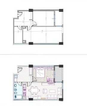 Tirane, shitet apartament 1+1 Kati 1, 73 m² 151.200 € (Rruga Usluga)