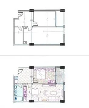 Tirane, shitet apartament 1+1 Kati 1, 73 m² 151.200 € (Rruga Usluga)