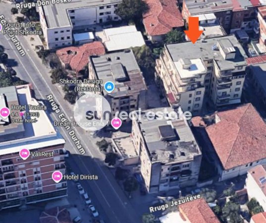 Shkoder, shitet garazh | post parkimi Kati -1, 20 m² (PERBALLE HOTEL TRADITA)