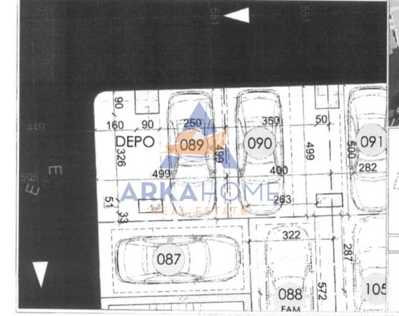 Tirane, shitet garazh | post parkimi Kati 2, 53 m² 