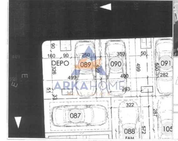 Tirane, shitet garazh | post parkimi Kati 2, 53 m² 