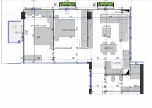 Tirane, shes apartament 2+1 Kati 2, 93 m² 173.000 € (Rruga Ali Demi)