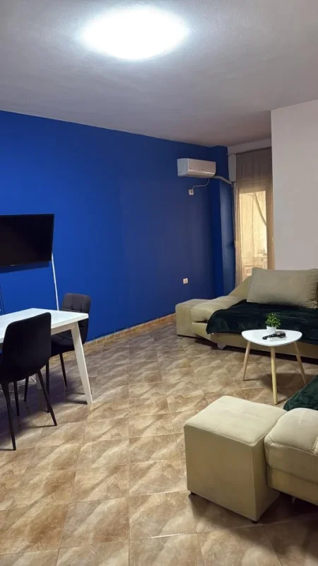 Tirane, jepet me qera apartament 1+1 Kati 5, 70 m² 550 € (Don Bosko prane Er Petrol)