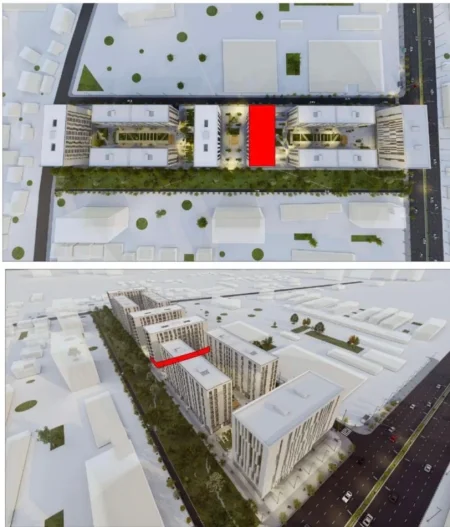 Tirane, jepet me qera dyqan Kati 0, 800 m² 8.000 € (RRUGA 29 NENTORI)