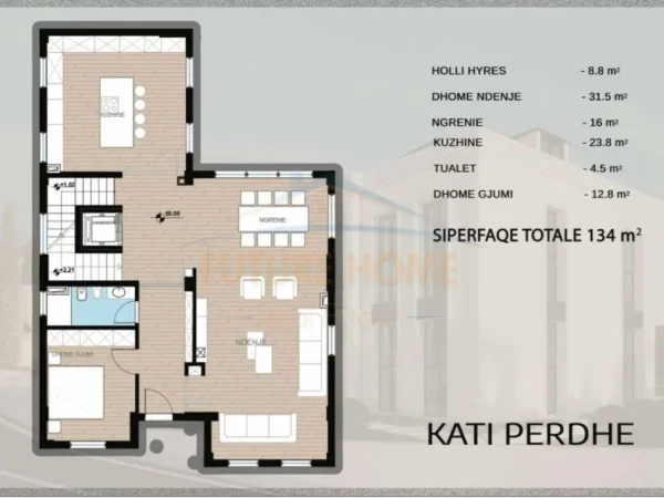 Tirane, shitet Vile Kati 0, 559 m² 1.100.000 € 