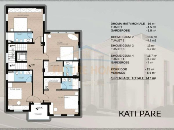 Tirane, shitet Vile Kati 0, 559 m² 1.100.000 € 