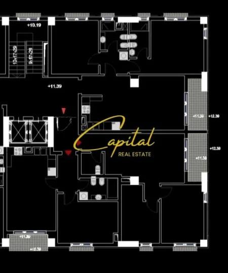 Tirane, jepet me qera zyre Kati 2, 140 m² 1.600 € (21 DHJETORI)