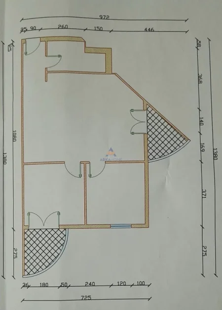 Tirane, shitet apartament 2+1+Ballkon Kati 9, 91 m² 155.000 € 