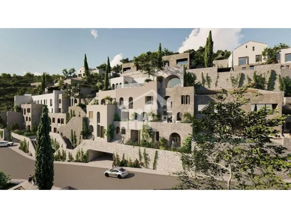 Himare, shitet apartament 1+1+Ballkon Kati 2, 94 m²  (NE JALE, NE REZIDENCEN “FOLIE VILLAGE”)