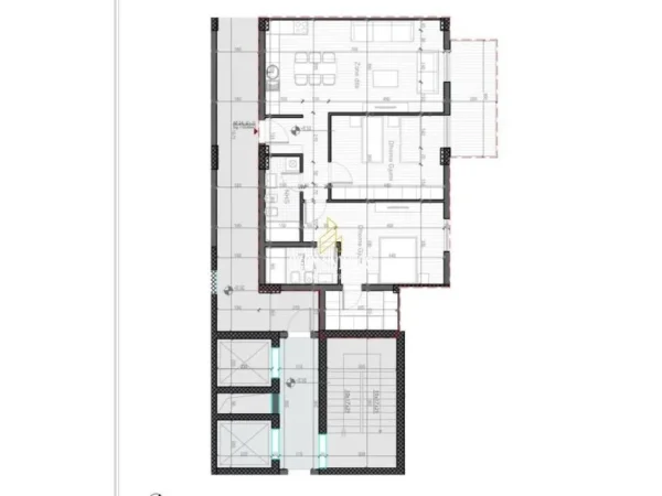 Tirane, shitet apartament 2+1+Ballkon Kati 1, 127 m² 210.000 € (Sauk)