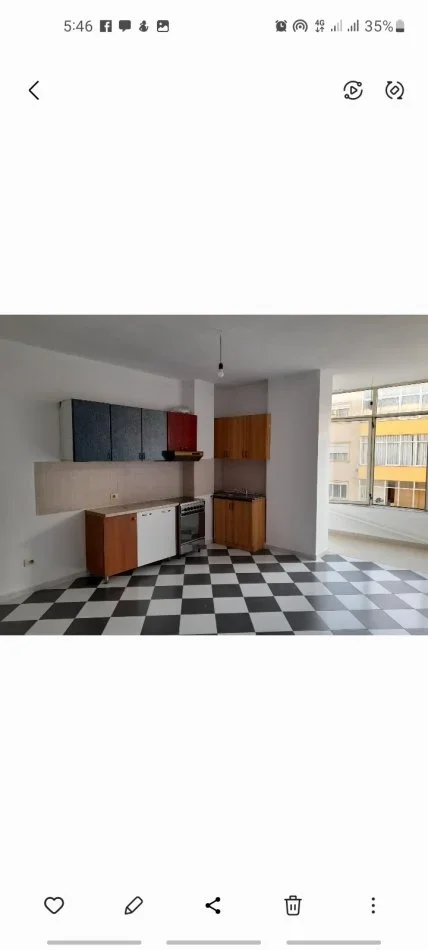 Tirane, jepet me qera apartament 1+1 Kati 6, 60 m² 250 € (Tek Dy Palmat)