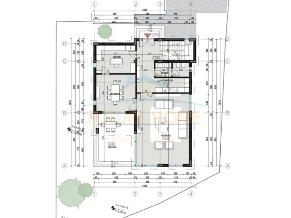 Tirane, shitet Vile 2 Katshe Kati 1, 578 m² 630.000 € (Farke)