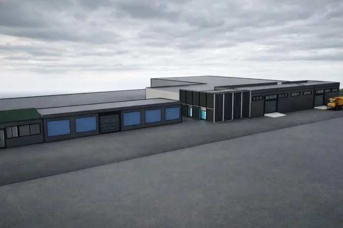 Tirane, jepet me qera ambjent biznesi Kati 0, 1.120 m² 5.000 € (Vore)