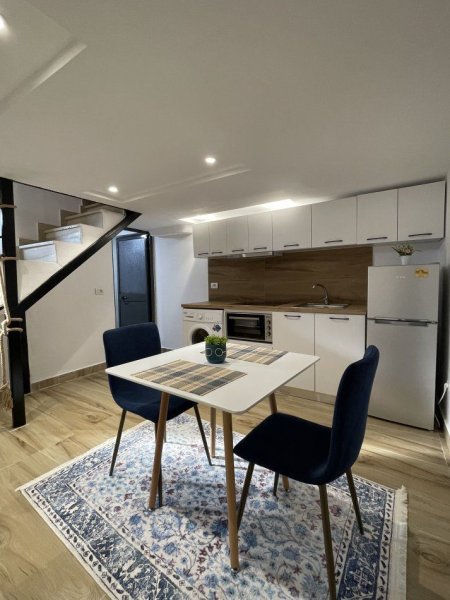 Tirane, jap me qera apartament duplex 1+1 Kati 0, 500 € 