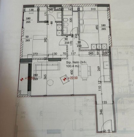 Tirane, shitet apartament 2+1+2 Kati 6, 116 m² 194.500 € (Dritan Hoxha)