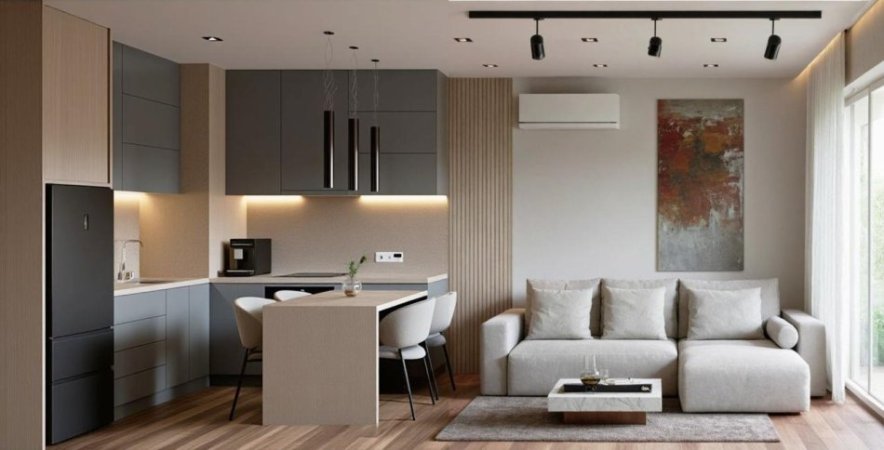 Tirane, jepet me qera nga Pronari, pa-komision apartament 1+1+Ballkon Kati 8, 45 m² 590 € (rruga Pasho Hysa)