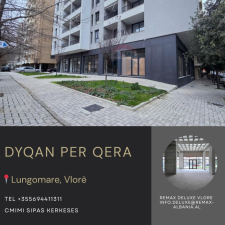 Vlore - Lungomare,  Rruga Dhimitër Konomi , Vlore jepet me qera ,ambient biznesi me siperfaqe 444m2
