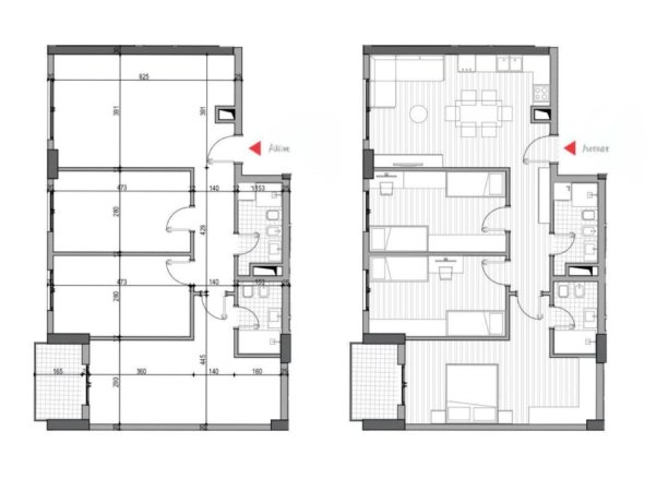 Tirane, shitet apartament 3+1 Kati 2, 120 m² 175.000 € (5 Maji)