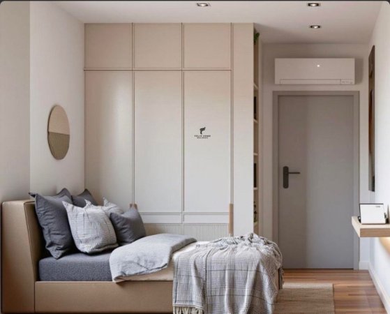 Tirane, jepet me qera apartament 1+1 Kati 8, 50 m² 590 € (ALI DEMI)