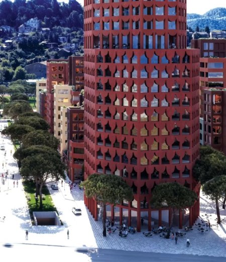 Tirane, shitet apartament 1+1 , 73 m² 77.000 € 