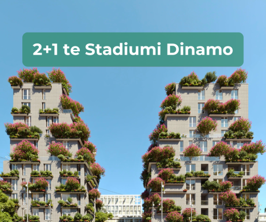 Tirane, shes apartament 2+1+Ballkon Kati 7, 106 m² 373.100 € (Stadiumi Dinamo)
