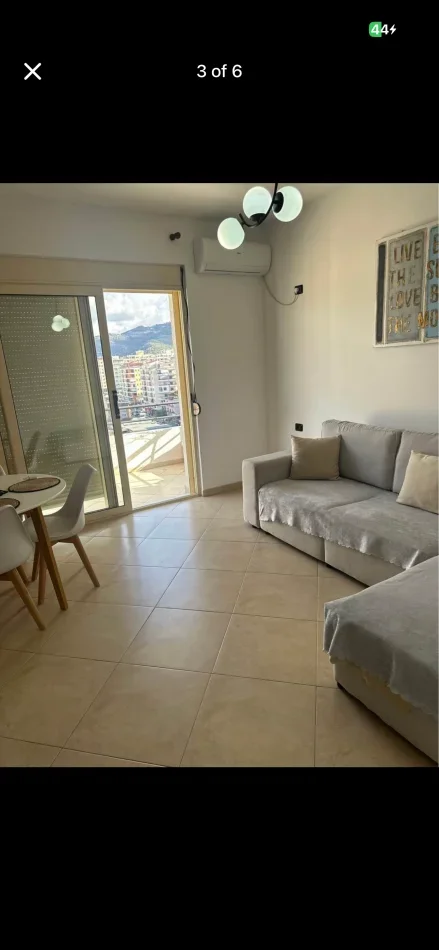 Vlore, jepet me qera 1+1+Ballkon Kati 9, 320 € 