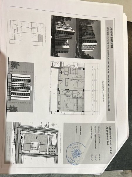 Tirane, shitet apartament 2+1+Ballkon Kati 7, 98 m² 117.000 € (Paskuqan)