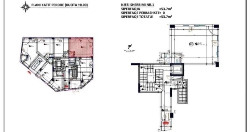 Tirane, shitet dyqan Kati 0, 53 m² 199.000 € (TREGU ELEKTRIK)