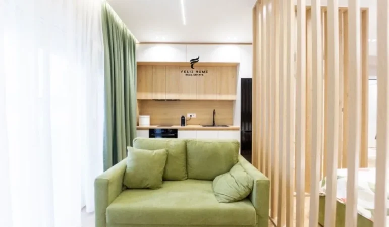 Tirane, jepet me qera garsonier Kati 4, 32 m² 700 € (BLLOKU)