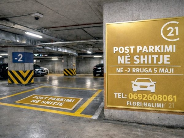 Tirane, shes garazh | post parkimi Kati -2, 30 m² (5 Maji)