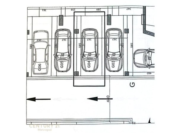 Tirane, shitet garazh | post parkimi Kati -2, 26 m² (Spital Amerikan 3)