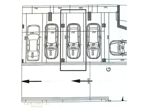 Tirane, shitet garazh | post parkimi Kati -2, 26 m² (Spital Amerikan 3)