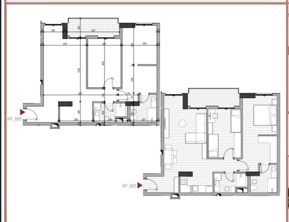 Tirane, shitet apartament 2+1+Ballkon Kati 8, 108 m² 160.000 € (Rruga 5 Maj)