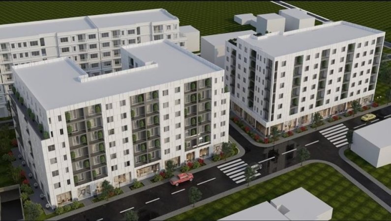 Kamez, shitet, 1+1/2+1, 900 euro/m2, Faze Perfundimtare