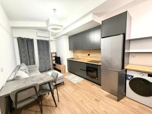 Shqiperi, jepet me qera apartament 1+1 Kati 0, 45 m² 350 € (Rruga Namik Delvina)