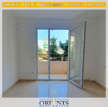 Durres, shitet apartament Kati 3, 104 m² 105.000 Euro (rruga "Abaz Çelkupa")